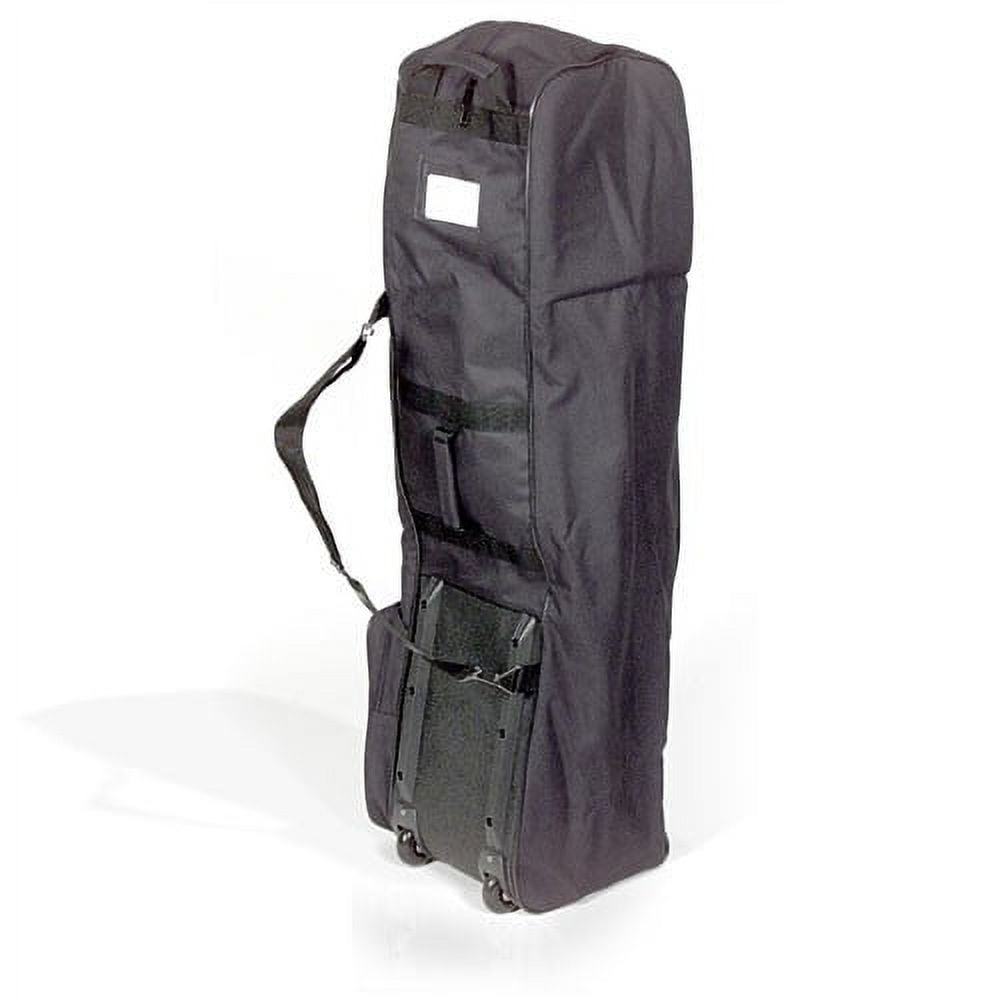 Padded Golf Travel Cover 49” Length Black Nylon Zipper Soft Shell Standard  Bag