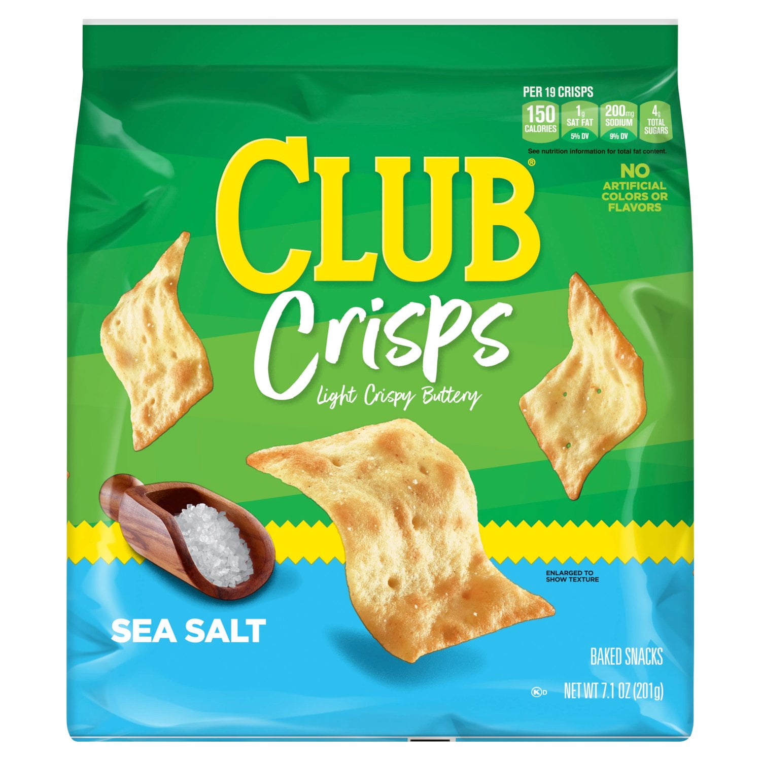Club Cracker Sea Salt Crisps 7.1 oz