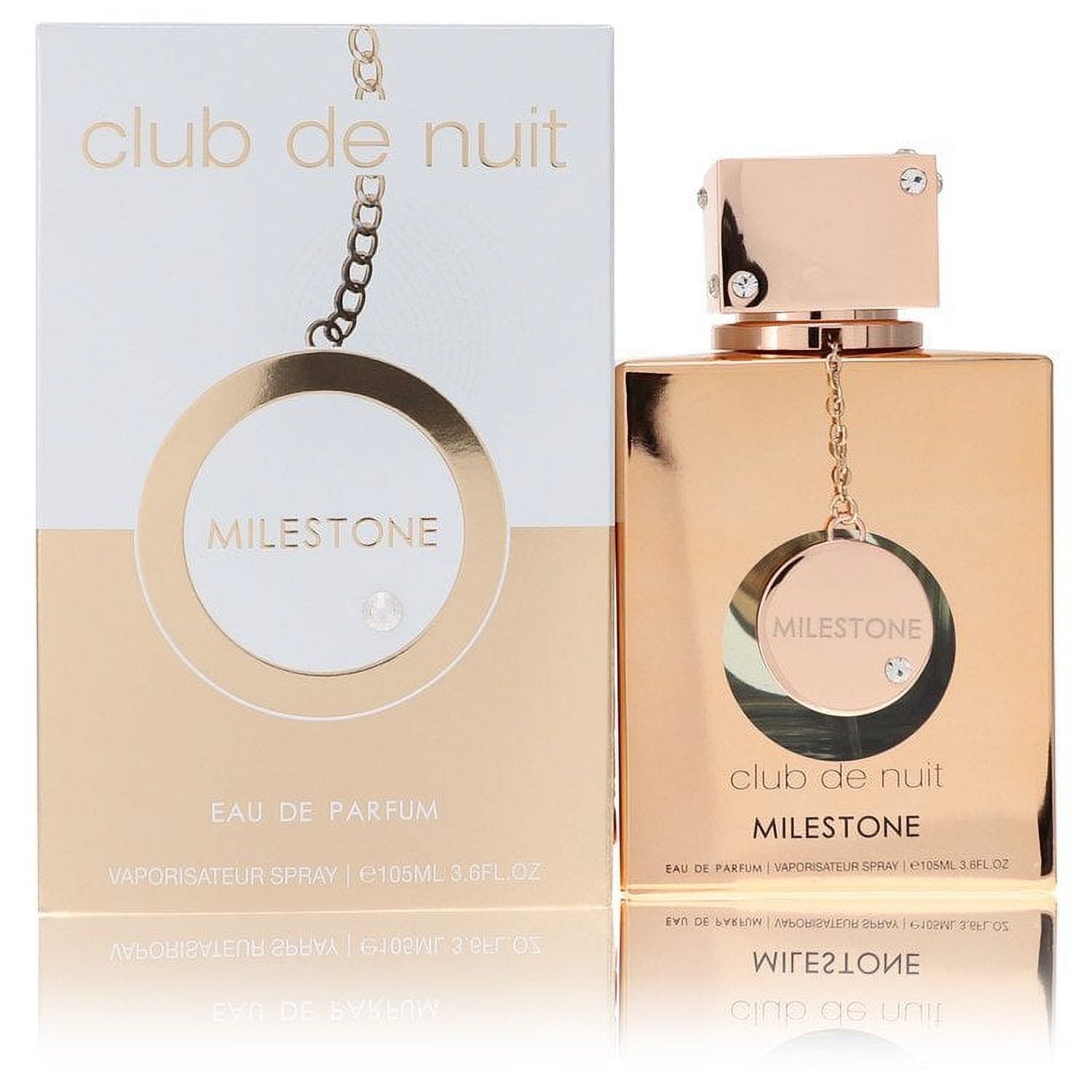 Club De Nuit Milestone by Armaf Eau De Parfum Spray 3.6 oz for Men Pack of 2
