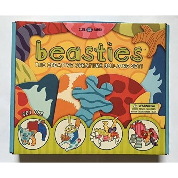 Club Earth Beasties - The Creative Creature Building Set (Set One)
