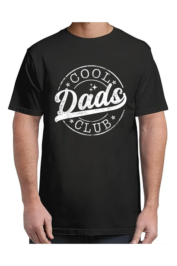 Club Emblem Design Father's Day Best Dad T-Shirt Classic for Unisex Sâ€“4XL