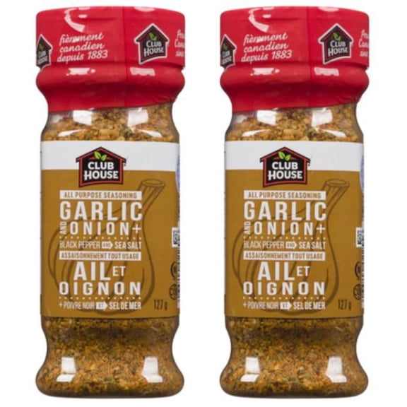 Club House All Purpose Seasoning Garlic & Onion 127g (2 Pack)