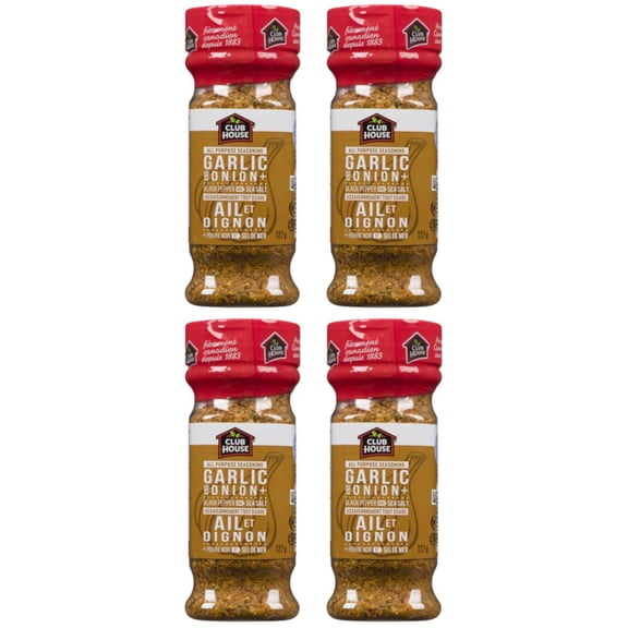 Club House All Purpose Seasoning Garlic & Onion 127g (4 Pack)