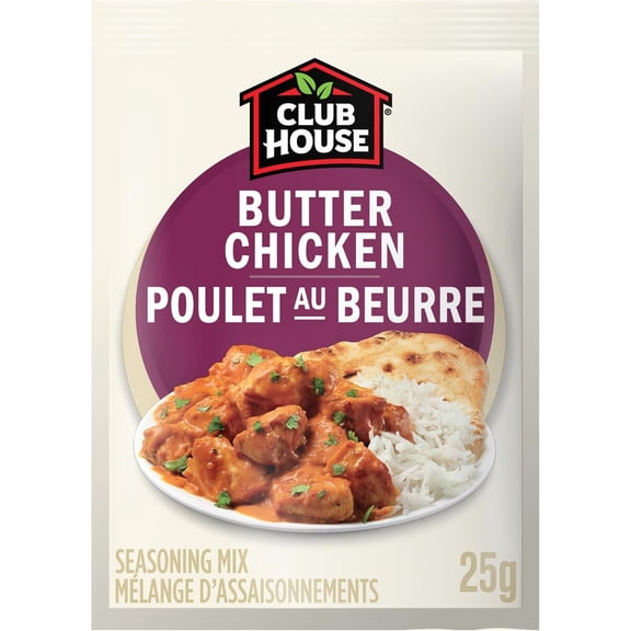 Club House Butter Chicken Seasoning Mix 25g - Indian Spice Blend