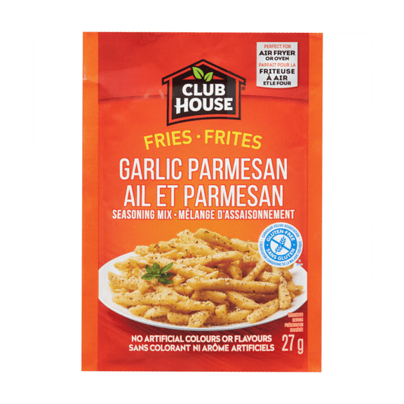Club House Fries Garlic Parmesan Seasoning Mix, 27g/1 oz