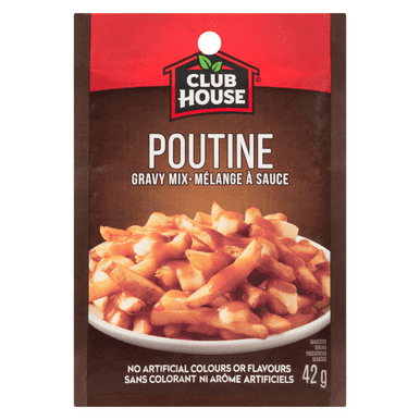Club House Gravy Mix, Poutine, 42g/1.5 oz