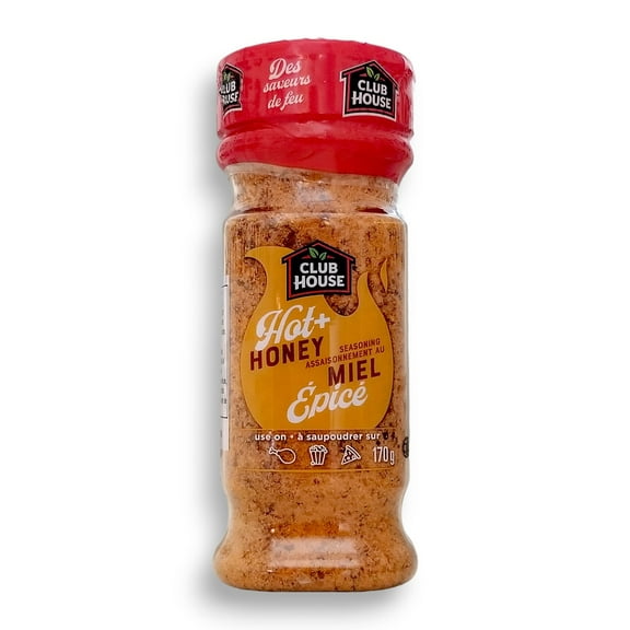 Club House Hot + Honey Seasoning, 170g/6 oz.