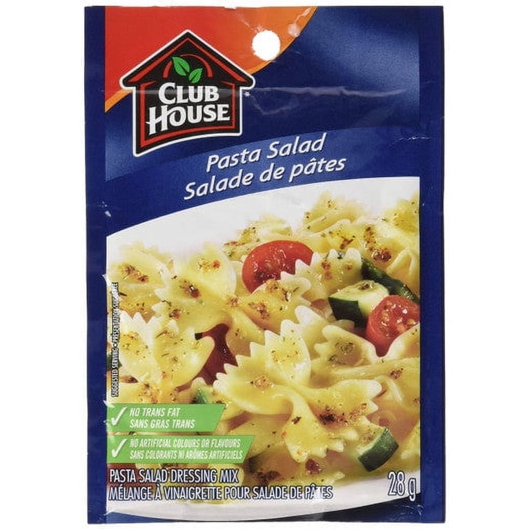 Club House, Pasta Salad Dressing Mix, 28g/1 oz., {Imported from Canada} -  Walmart.com