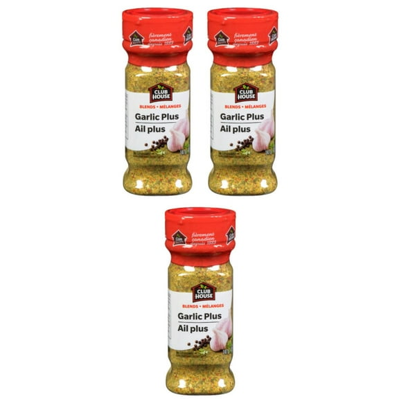Club House Signature Blends Garlic Plus 141g (3 Pack)