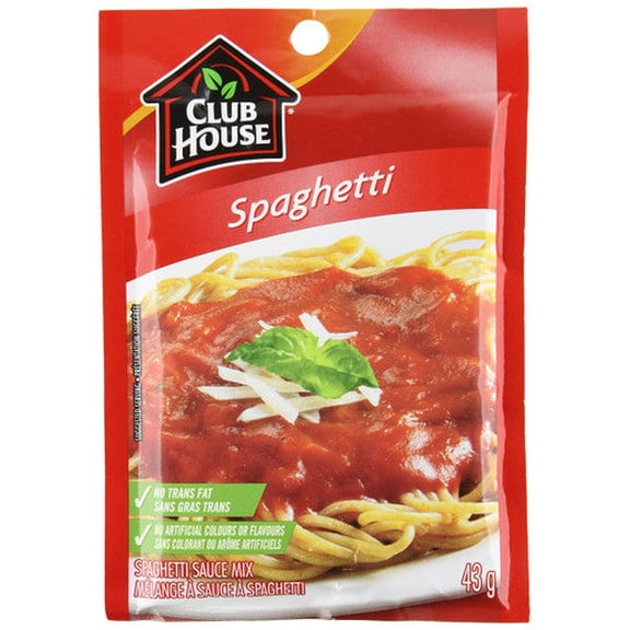 Club House Spaghetti Sauce Mix, 43g/1.5 oz