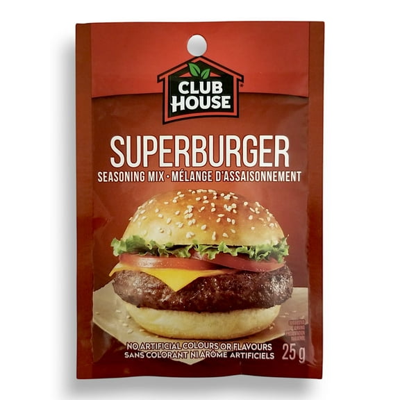 Club House Superburger Seasoning Mix, 25g/0.9 oz.