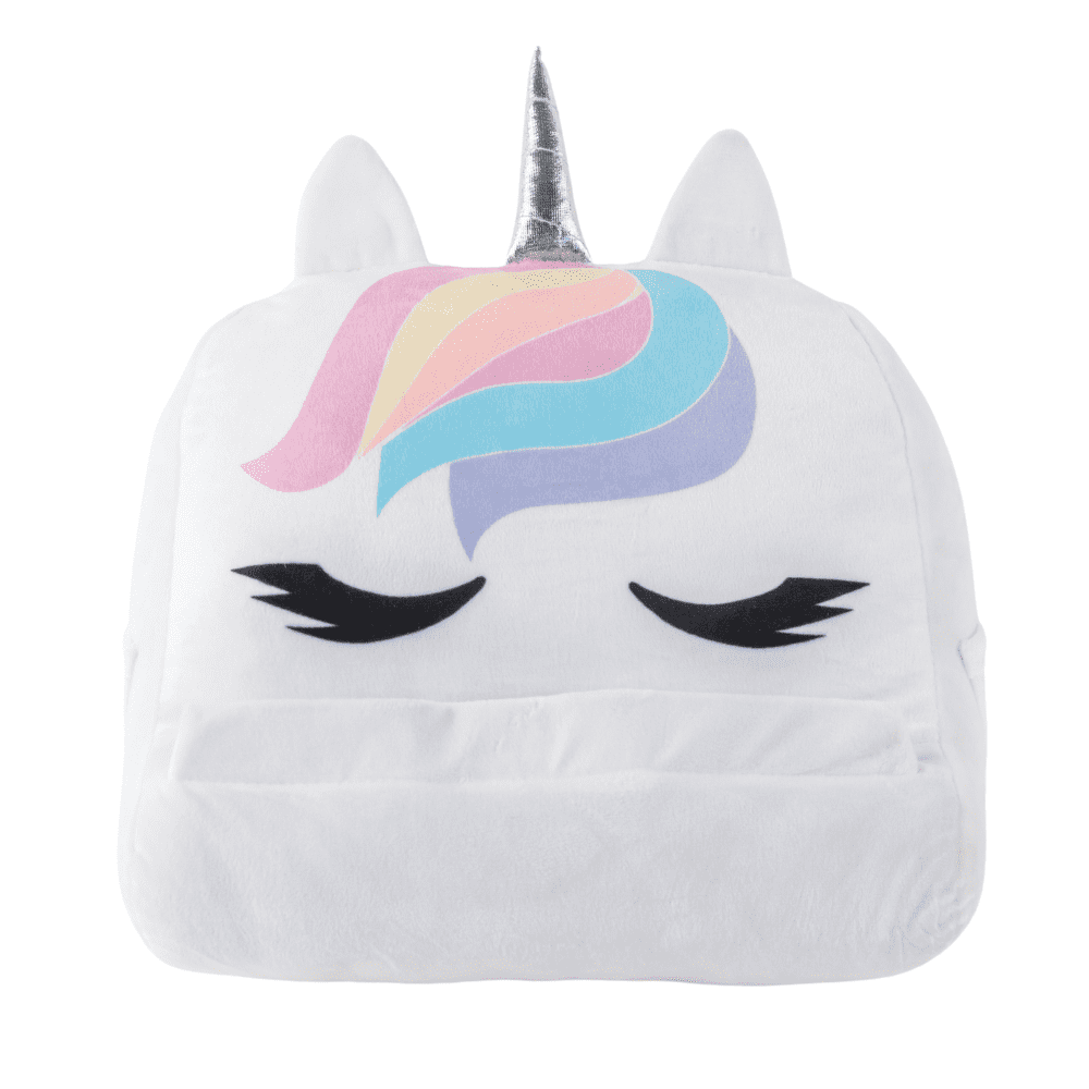 Club LIBBY LU Girls Unicorn Tablet Holder Pillow Plush Phone Stand for