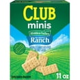 thumbnail image 1 of Club Minis Hidden Valley Ranch Crackers, Lunch Snacks, 11 oz, 1 of 12