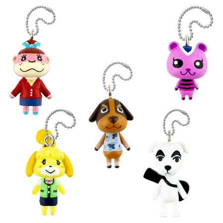 TOMY - Animal Crossing Blind Mini Figures with Keychain - Styles May Very