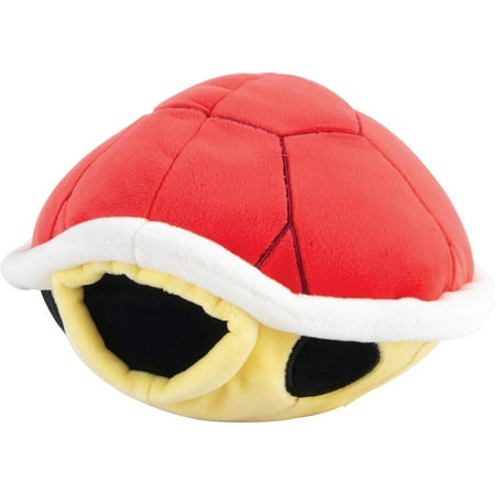 Club Mocchi- Mocchi- Super Mario Red Shell Junior, Super Soft 6" Plush Toy