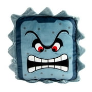 Club Mocchi- Mocchi- Super Mario Thwomp Junior, Super Soft 6" Plush Toy