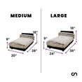 thumbnail image 1 of Club Nine Pets Club Nine Pet Lido Orthopedic Elevated Dog Bed Medium - Fawn, 1 of 5
