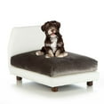 thumbnail image 1 of Club Nine Pets Lido Orthopedic Dog Bed, Small, Pewter., 1 of 7