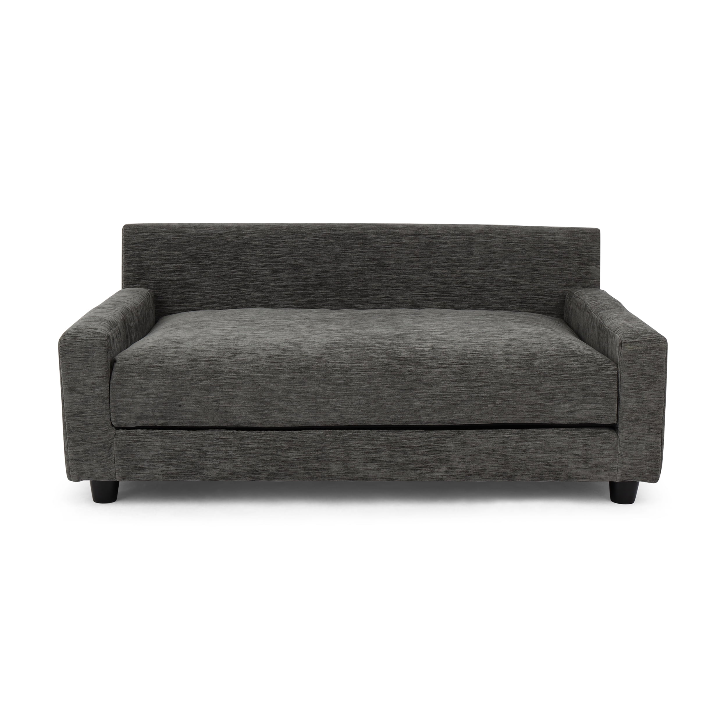 Club Nine Pets Metro Orthopedic Bed for Dogs, Large, Charcoal.