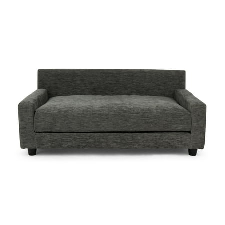 Club Nine Pets Metro Orthopedic Bed for Dogs, Medium, Charcoal.