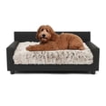 thumbnail image 1 of Club Nine Pets Metro Orthopedic Dog Bed, Sofa Style, Medium, Ivory., 1 of 7