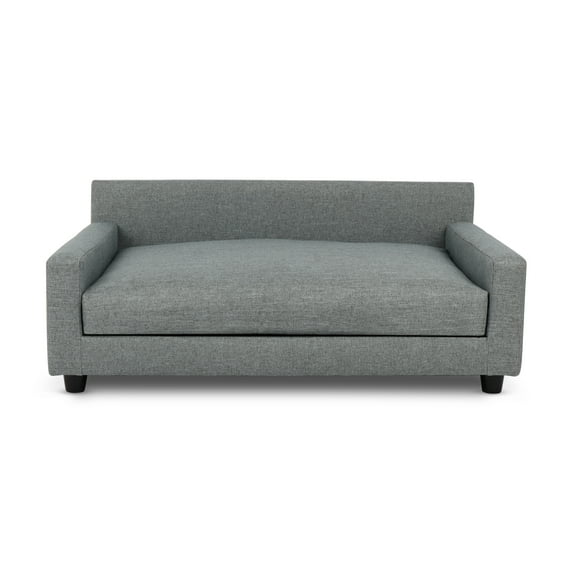 Club Nine Pets Metro Orthopedic Sofa Bed for Dogs, Large, Metal.