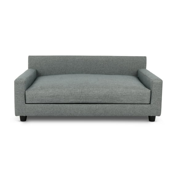 Club Nine Pets Metro Orthopedic Sofa Bed for Dogs, Large, Metal.