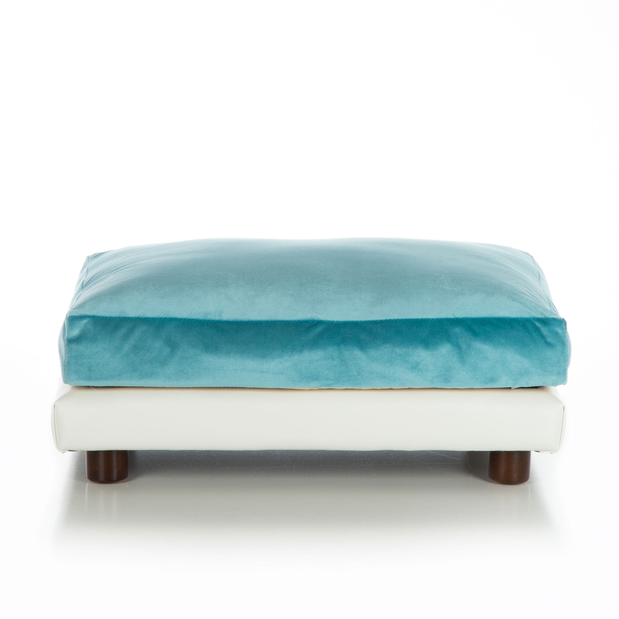 Club Nine Pets Milo Elevated Orthopedic Pet Bed for Dogs, Medium, Aqua.