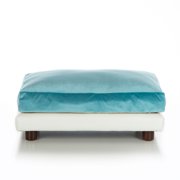 Club Nine Pets Milo Elevated Orthopedic Pet Bed for Dogs, Small, Aqua.