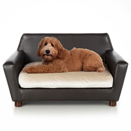 Club Nine Pets Rivoli Orthopedic Dog Bed, Large, Beige.