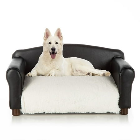 Club Nine Pets Weston Orthopedic Dog Bed, Large, Ivory.