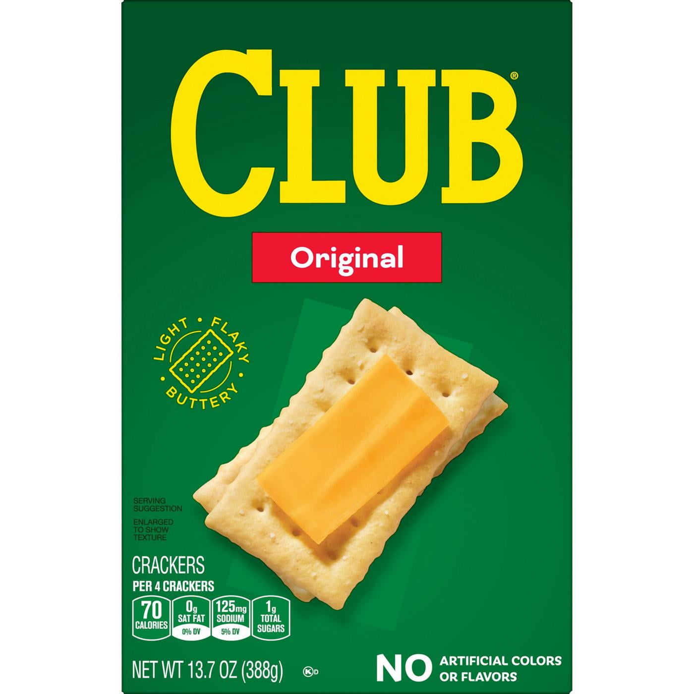 Club Original Crackers - 13.7 oz Packaging May Vary