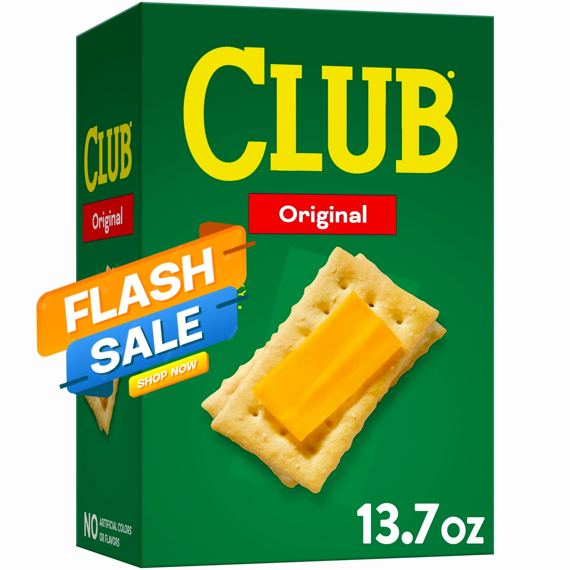 Club Original Crackers, Buttery Snacks, 13.7 oz (Flash Sale)