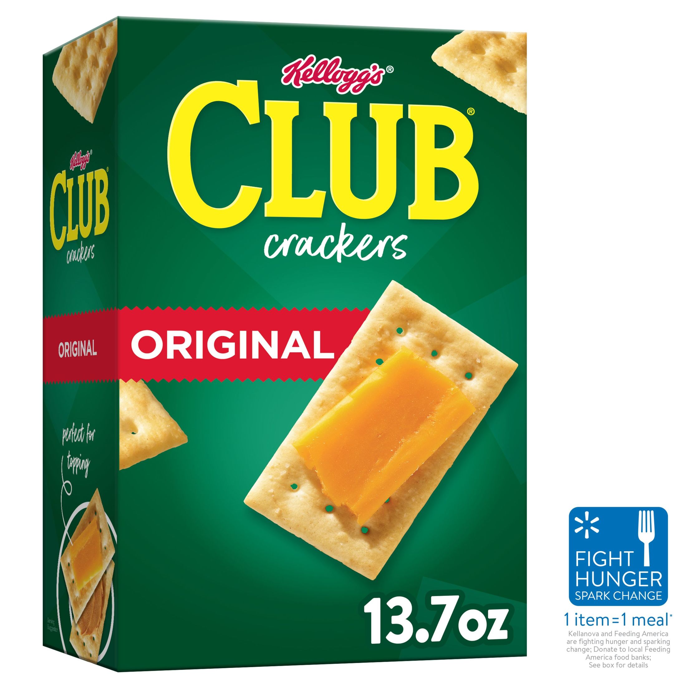 Club Original Crackers, Lunch Snacks, 13.7 oz - image 1 of 15