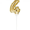 thumbnail image 1 of Gold Number 30 Self-Inflating Balloon Cake Topper, 1 of 3