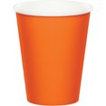 thumbnail image 1 of Party Central Disposable Paper Drinking Party Tumbler Cups - 9 oz. - Sunkissed Orange - Club Pack of, 1 of 2
