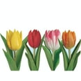 thumbnail image 1 of Club Pack of 24 Vibrant Springtime Tulip Flower Cutout Party Decorations 16.5", 1 of 1
