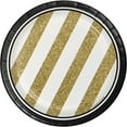 thumbnail image 1 of Party Central Striped Disposable Party Luncheon Plates - 7" - Club Pack of 96, 1 of 1