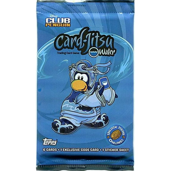 Club Penguin Card-Jitsu Water Series 4 Booster Pack