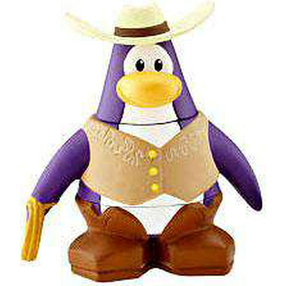 Club Penguin Cowboy Mini Figure