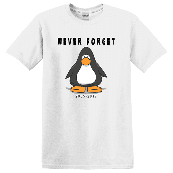 Club Penguin Never Forget T-shirt
