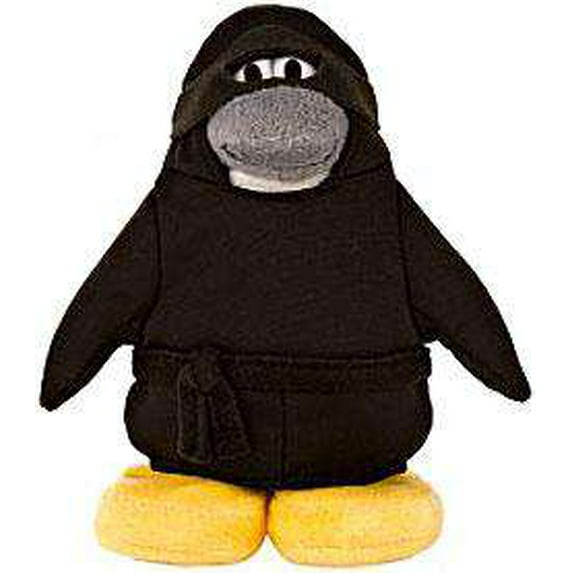 Club Penguin Series 4 Ninja 6.5 Plush Figure (Version 1)