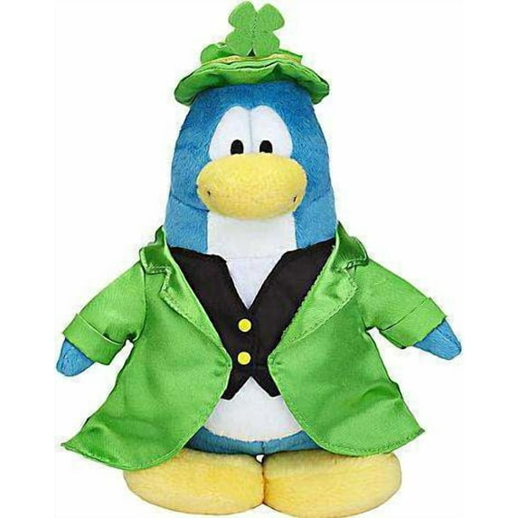 Club Penguin Series 7 Leprechaun Plush Figure (Version 1)