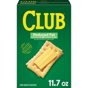 Club Reduced Fat Crackers, Lunch Snacks, 11.7 oz