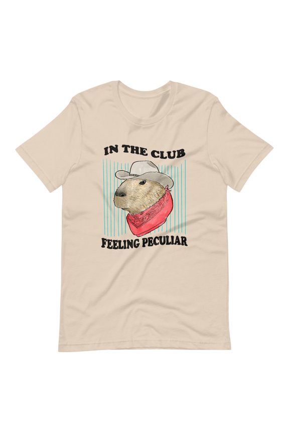 Club Rodent T-Shirt Funny Rodent Graphic Tee, Cute Rat Humor Shirt, Animal Lover Gift