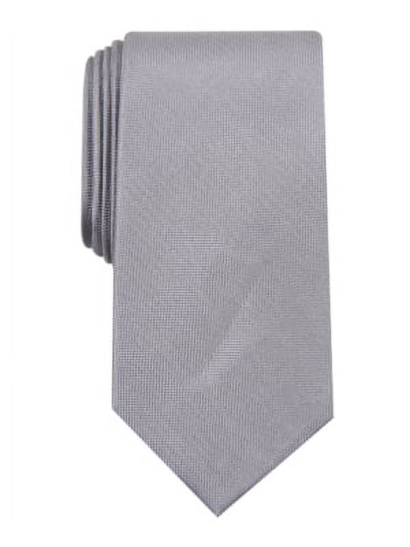 GREY Men's Solid Tie, US One Size