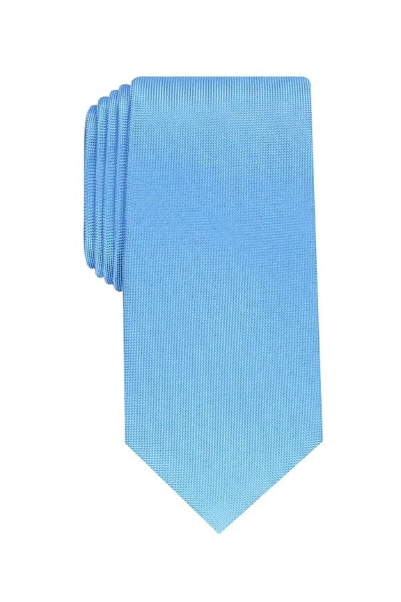 LIGHT BLUE Men's Solid Tie, US One Size