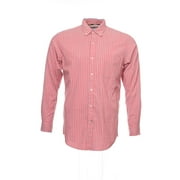 Club Room Mauve Vertical Striped Button Down Shirt - Picture 6 of 6