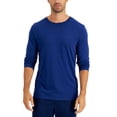 thumbnail image 1 of Club Room Men’s Chatham Knit Long-Sleeve T-Shirt, Navy, Medium, 1 of 2