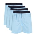 thumbnail image 1 of Club Room Men’s 4-Pk. Cotton Boxers, Skysail Blue, XX-Large, 1 of 1